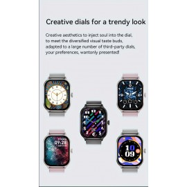 Smart Sport Watch For Women, Take Photos, Large Touchscreen, Activity Tracker, Multiple Sports Modes (Cycling/Running/Walking), Sedentary Reminder, Indoor/Outdoor Data Tracking, Android/IOS Compatible