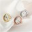 Waterproof Finger Ring Watches Fashionable Delicate Timepiece Exquisite Dainty Expert Quartz Movement