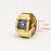 Square Pointer Quartz Finger Watch Mini Elastic Analog Ring Watch, Gift For Valentine's Day Xmas