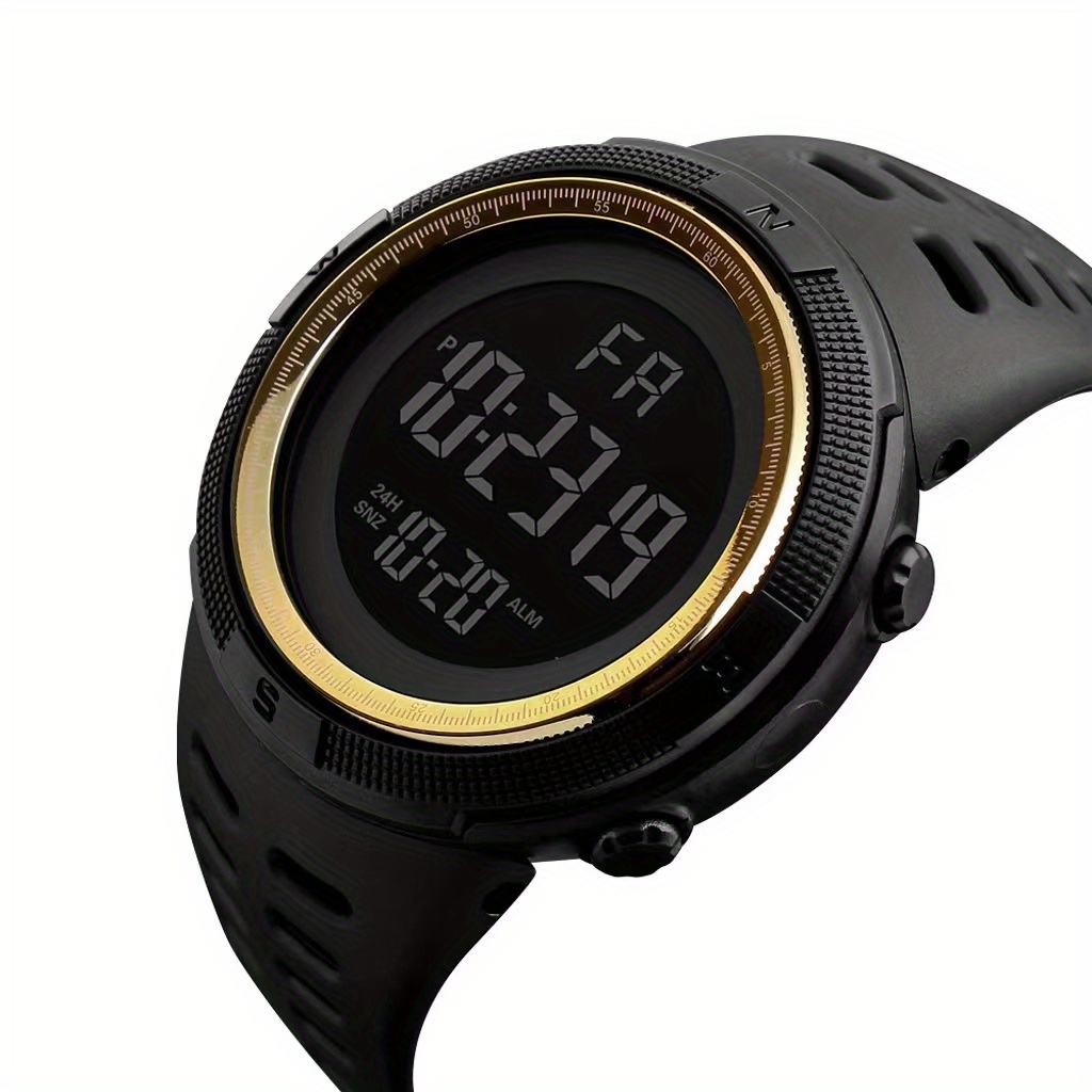 luminous watch for outdoor muilti function alarm digital wristwatch for women men students details 3
