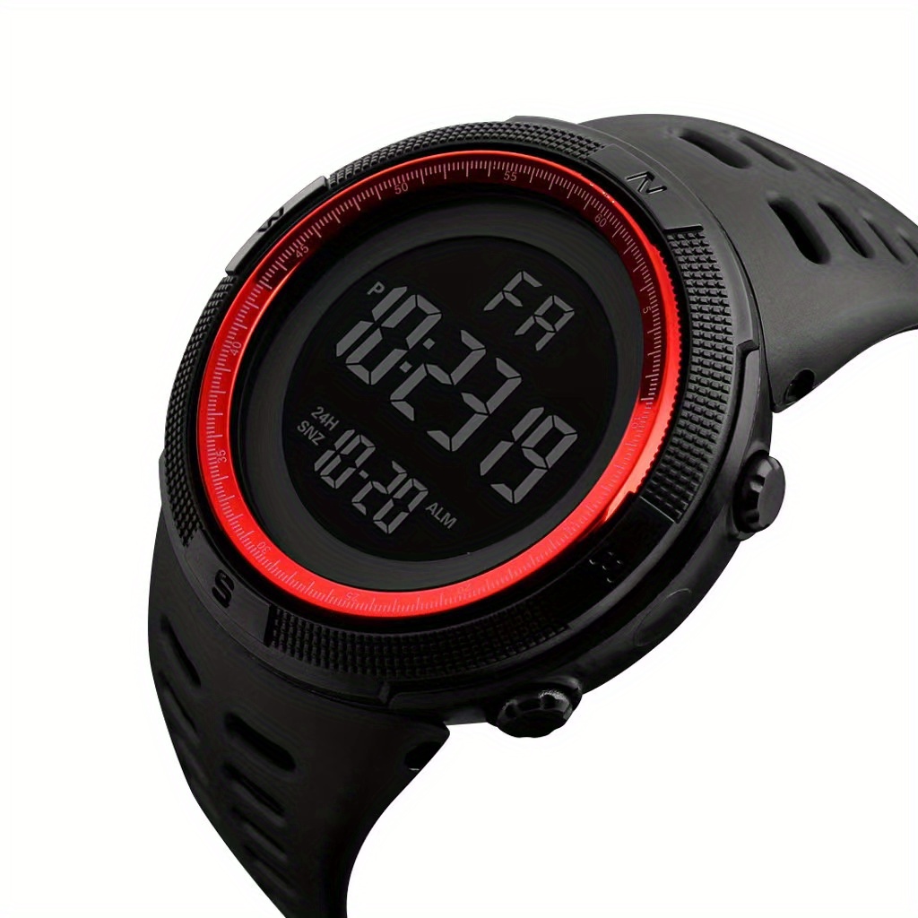 luminous watch for outdoor muilti function alarm digital wristwatch for women men students details 5