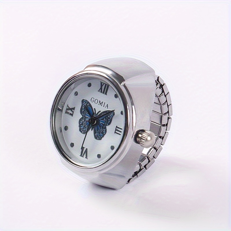 fashionable butterfly ring watches alloy strap alloy pointer elegant perfect gifts for her details 11